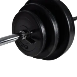 vidaXL Barbell- en dumbbellset 30,5 kg