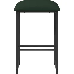 vidaXL Barkruk Donkergroen 40 x 32 x 64 cm Bewerkt hout