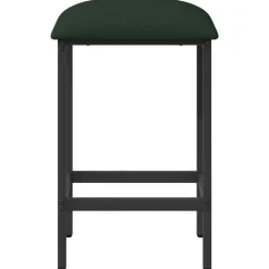 vidaXL Barkruk Donkergroen 40 x 32 x 64 cm Bewerkt hout