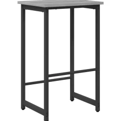 vidaXL Barkruk Grijs Sonoma 40 x 32 x 64 cm Bewerkt hout