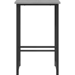 vidaXL Barkruk Grijs Sonoma 40 x 32 x 64 cm Bewerkt hout