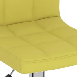 vidaXL Barkrukken 2 st stof groen