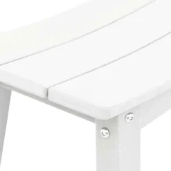 vidaXL Barkruk 2 st Wit 52 x 43 x 73,5 cm HDPE