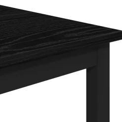 vidaXL Barkruk Zwart eiken 40 x 32 x 64 cm Bewerkt hout