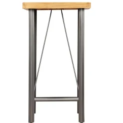 vidaXL Barset massief gerecycled teakhout 3-delig
