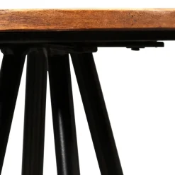 vidaXL Barset massief gerecycled hout 3-delig