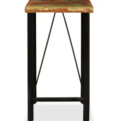 vidaXL Barset massief gerecycled hout 3-delig