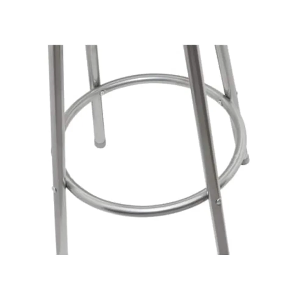 vidaXL Barstoelen 2 st kunstleer zwart