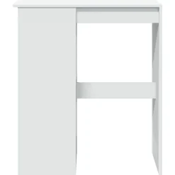 vidaXL Bartafel met rekken 95x47x103,5 cm bewerkt hout oud houtkleur