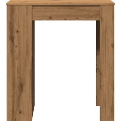 vidaXL Bartafel met rekken 95x47x103,5 cm hout artisanaal eikenkleur