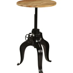 vidaXL Bartafel 60x(76-110) cm massief mangohout