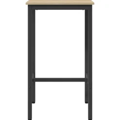 vidaXL Bartafel 52 x 52 x 90 cm Bewerkt hout Sonoma Eiken Rechthoekig