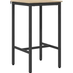 vidaXL Bartafel 52 x 52 x 90 cm Bewerkt hout Sonoma Eiken Rechthoekig