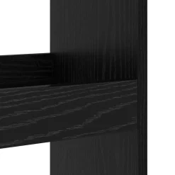 vidaXL Bartafel 51 x 50 x 103,5 cm Bewerkt hout Zwart Eiken