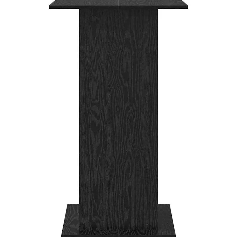 vidaXL Bartafel 51 x 50 x 103,5 cm Bewerkt hout Zwart Eiken