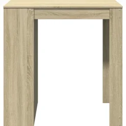 vidaXL Bartafel 102x70x103,5 cm bewerkt hout sonoma eikenkleurig