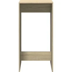 vidaXL Bartafel 51x50x103,5 cm bewerkt hout sonoma eikenkleurig