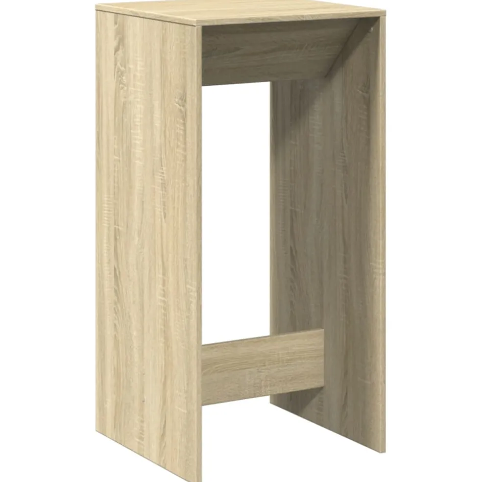 vidaXL Bartafel 51x50x103,5 cm bewerkt hout sonoma eikenkleurig