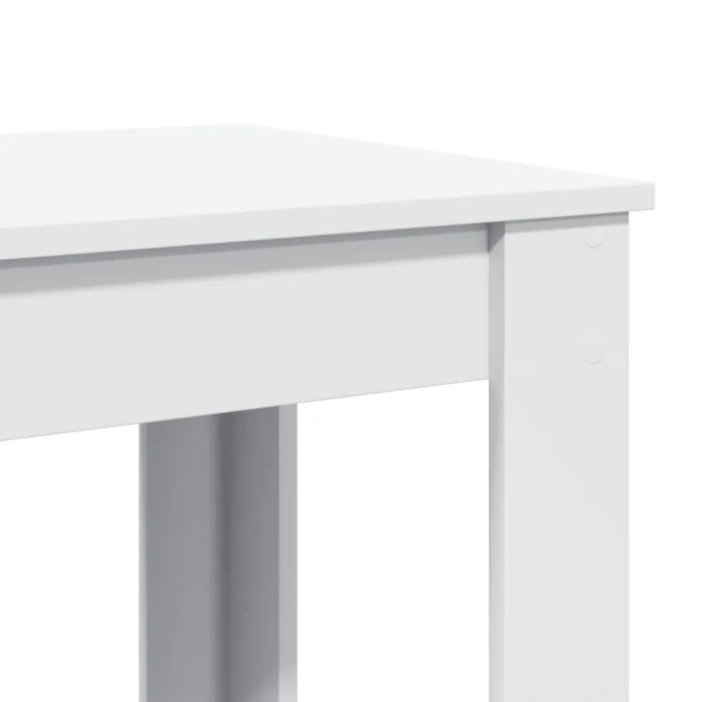 vidaXL Bartafel 51x50x103,5 cm bewerkt hout wit