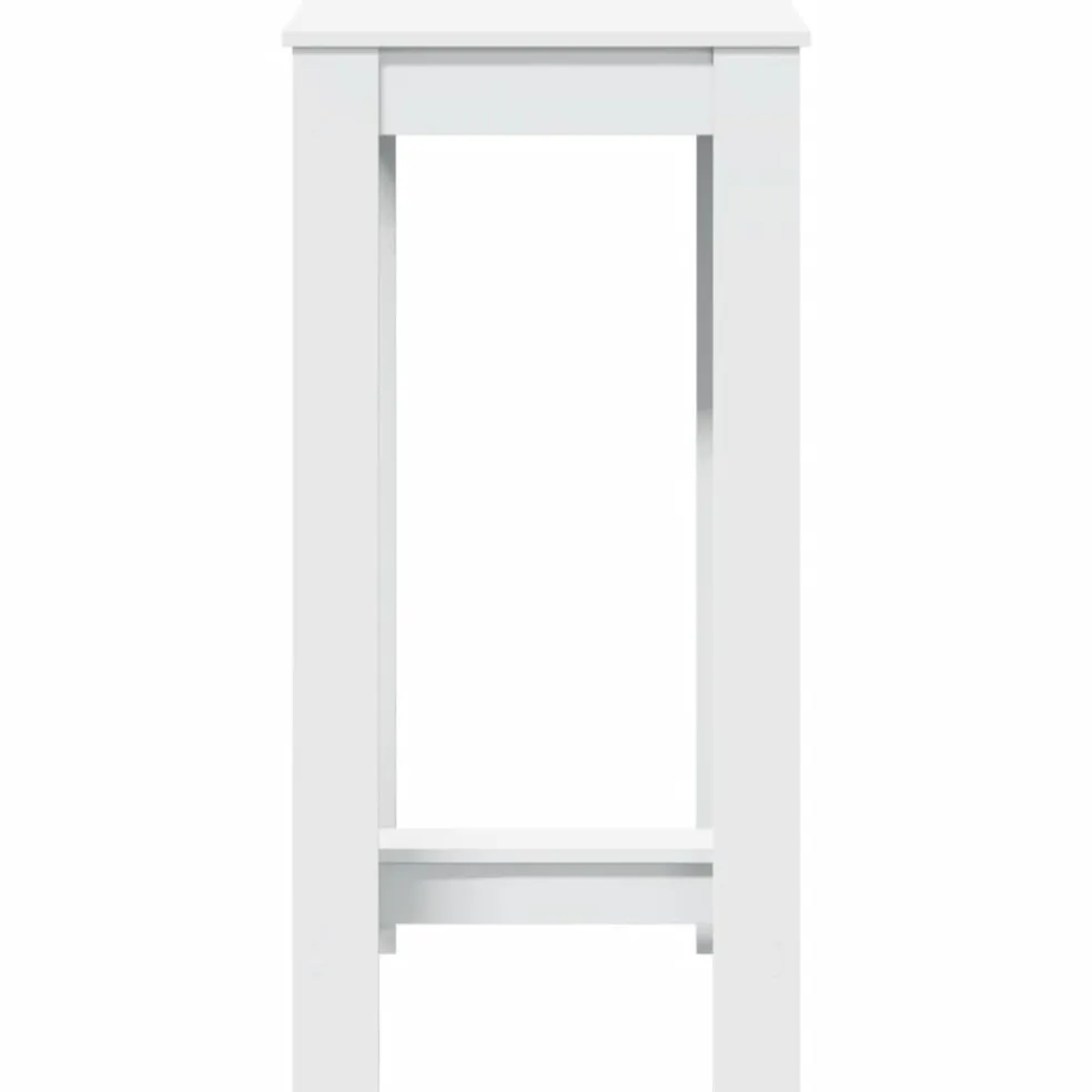 vidaXL Bartafel 51x50x103,5 cm bewerkt hout wit