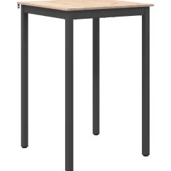 vidaXL Bartafel 70 x 70 x 105 cm Massief grenenhout Naturel Vierkant