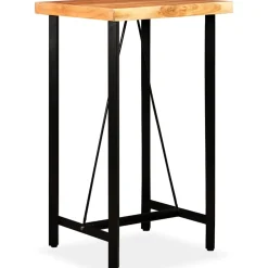vidaXL Bartafel 60x60x107 cm massief acaciahout
