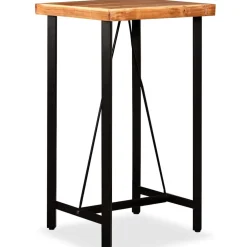 vidaXL Bartafel 60x60x107 cm massief acaciahout