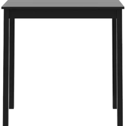 vidaXL Bartafel 115x55x107 cm MDF zwart