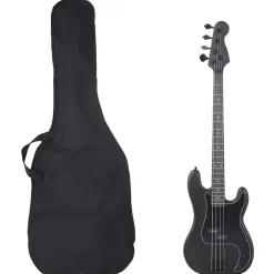 vidaXL Basgitaar voor beginners elektrisch met tas 4/4 46