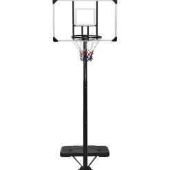 vidaXL Basketbalstandaard 256-361 cm polycarbonaat transparant