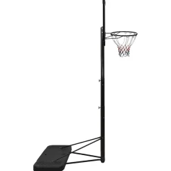 vidaXL Basketbalstandaard 256-361 cm polycarbonaat transparant