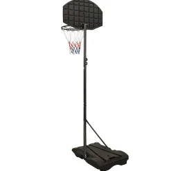 vidaXL Basketbalstandaard 216-250 cm polyetheen wit