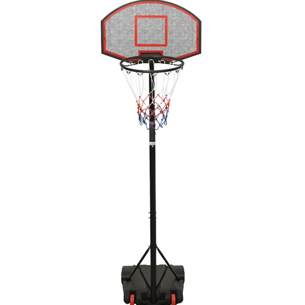 vidaXL Basketbalstandaard 216-250 cm polyetheen wit