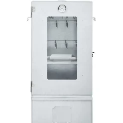 vidaXL BBQ-rookoven met 1 kg houtsnippers 44,5x29x83 cm
