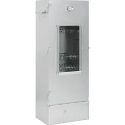 vidaXL BBQ-rookoven met koude rookgenerator gegalvaniseerd staal