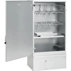 vidaXL BBQ-rookoven met koude rookgenerator gegalvaniseerd staal
