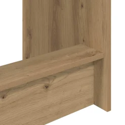 vidaXL Bed Bureau Artisanaal eiken Bewerkt hout 100 x 45 x 75 cm
