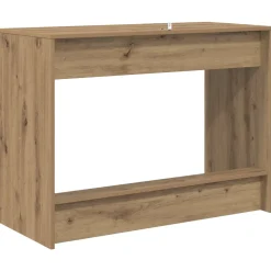 vidaXL Bed Bureau Artisanaal eiken Bewerkt hout 100 x 45 x 75 cm