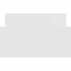 vidaXL Bedframe bewerkt hout wit 90x200 cm