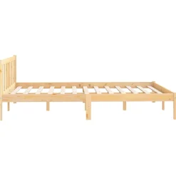 vidaXL Bedframe massief grenenhout 140x200 cm