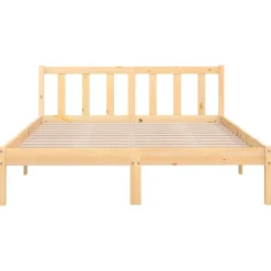 vidaXL Bedframe massief grenenhout 140x200 cm