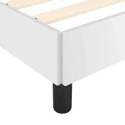 vidaXL Bedframe met hoofdeinde zonder matras 80x200 cm wit