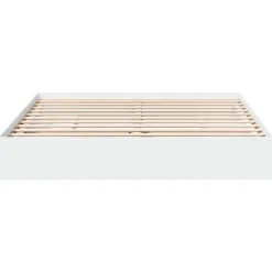 vidaXL Bedframe met lades bewerkt hout wit 200x200 cm