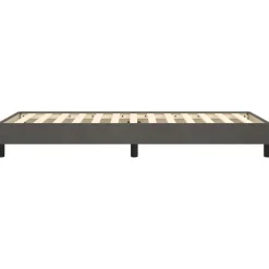 vidaXL Bedframe zonder matras 80x200 cm fluweel donkergrijs
