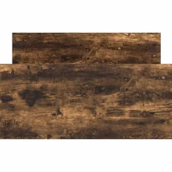 vidaXL Bedframe zonder matras hout gerookt eikenkleurig 90x200 cm