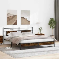 vidaXL Bedframe zonder matras massief grenenhout 200x200 cm