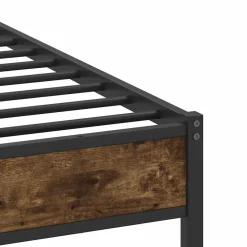 vidaXL Bedframe zonder matras massief grenenhout 200x200 cm