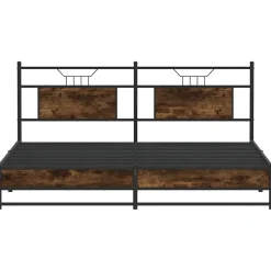 vidaXL Bedframe zonder matras massief grenenhout 200x200 cm