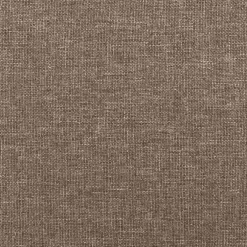 vidaXL Bedframe zonder matras 80x200 cm stof taupe