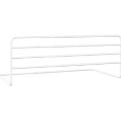 vidaXL Bedhekje peuter (76-137)x55 cm ijzer wit
